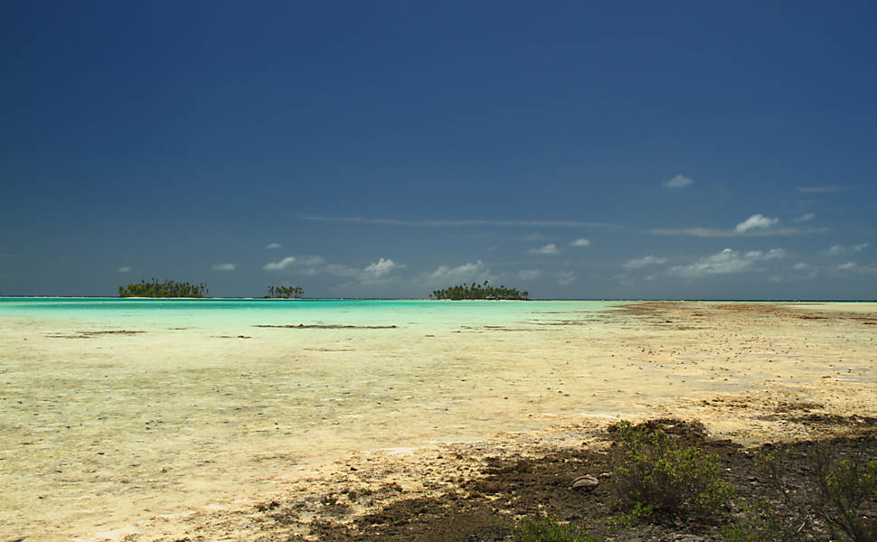 As ilhas paradisacas da Polinsia Francesa