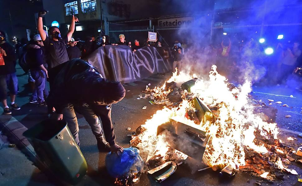 Protests in So Paulo