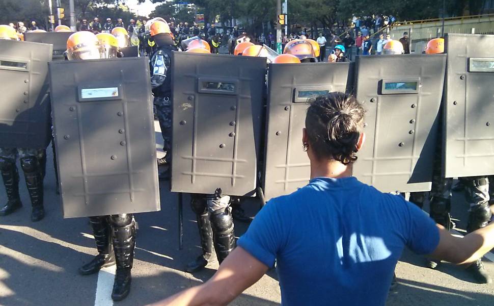 Protesto anti-Copa em Porto Alegre