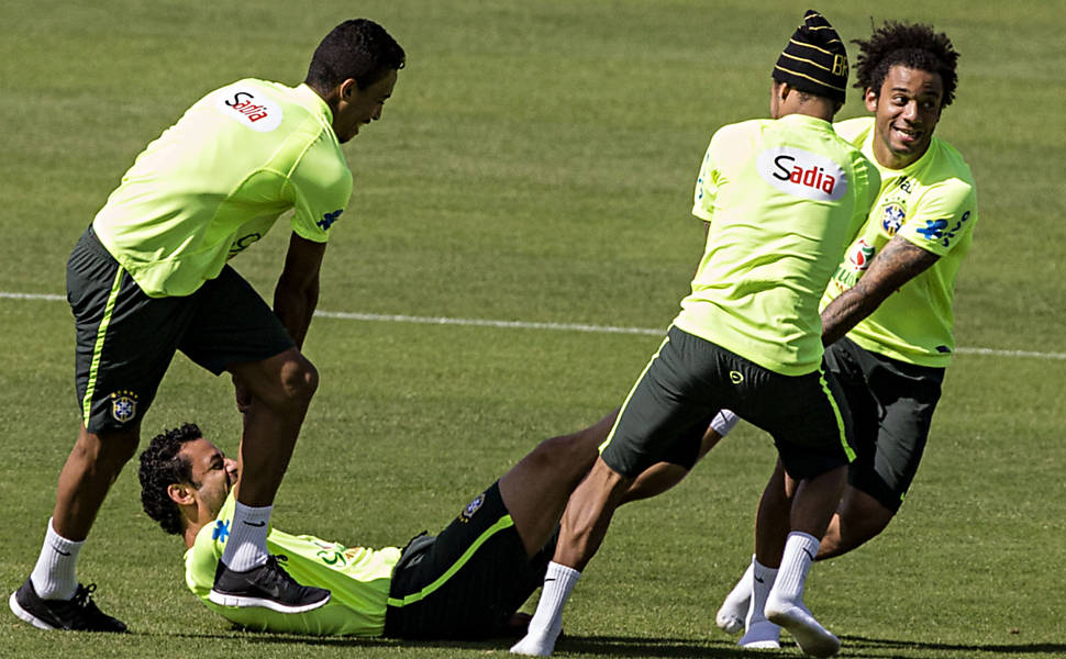 Treino Da Seleção Brasileira - 14.jun.14 - 25/05/2018 - Esporte ...