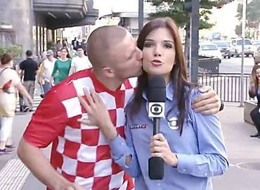 Torcedor croata na Copa do Brasil