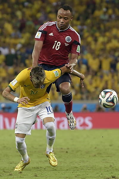 O lance da leso de Neymar