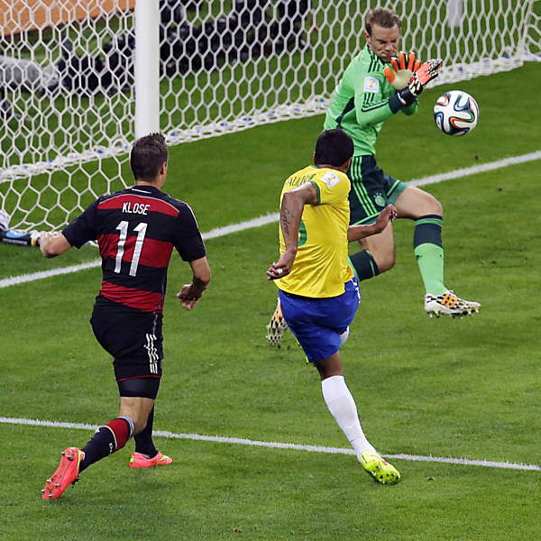 Semifinal Between Brazil and Germany 