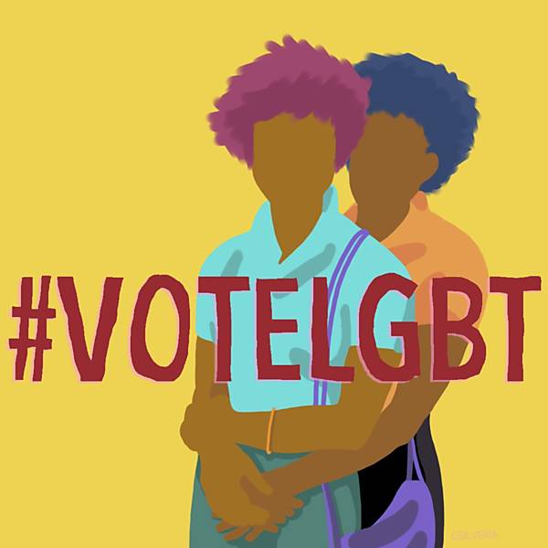 Ilustraes integram campanha #VoteLGBT