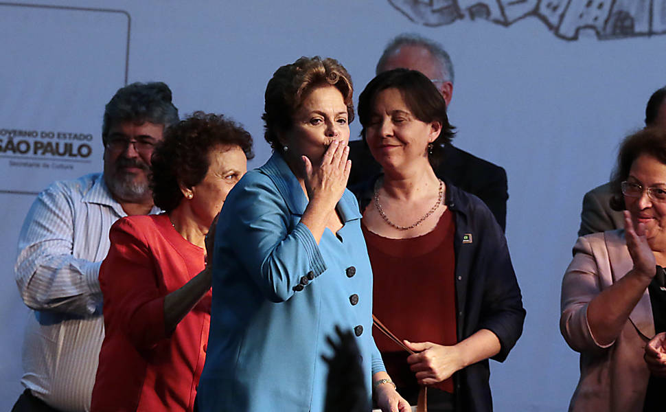 Dilma na feira Expocatadores