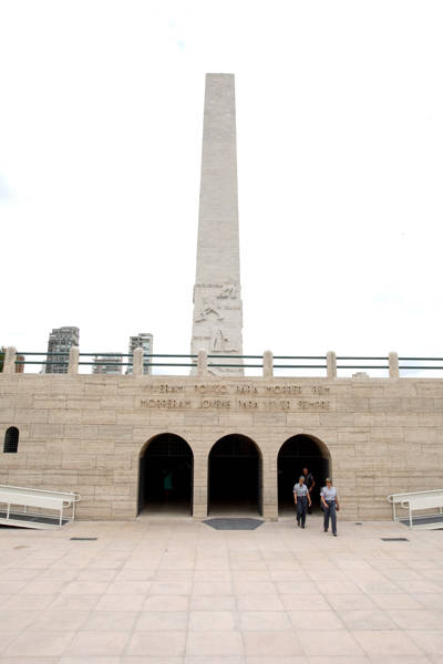 A Entrega do Obelisco