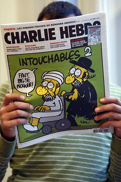 Capas do 'Charlie Hebdo
