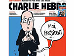 Capa de janeiro de 2014 ironiza o presidente François Hollande, com a frase "Eu, presidente"