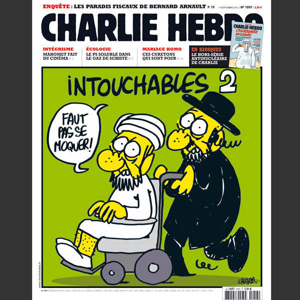 Capas do 'Charlie Hebdo'