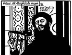 Cartum satirizando o líder do Estado Islâmico, Abu Bakr al-Baghdadi, foi última públicação de jornal antes de atentado