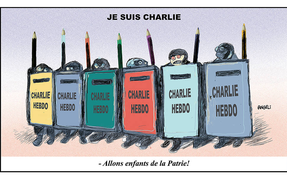 Homenagem "Charlie Hebdo"
