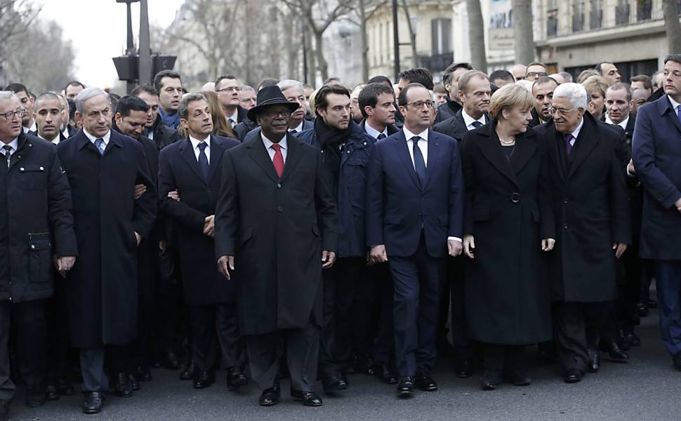 Homenagens às vítimas do "Charlie Hebdo"