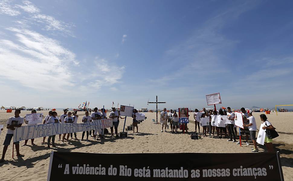 Rio de Paz promove ato em Copacabana