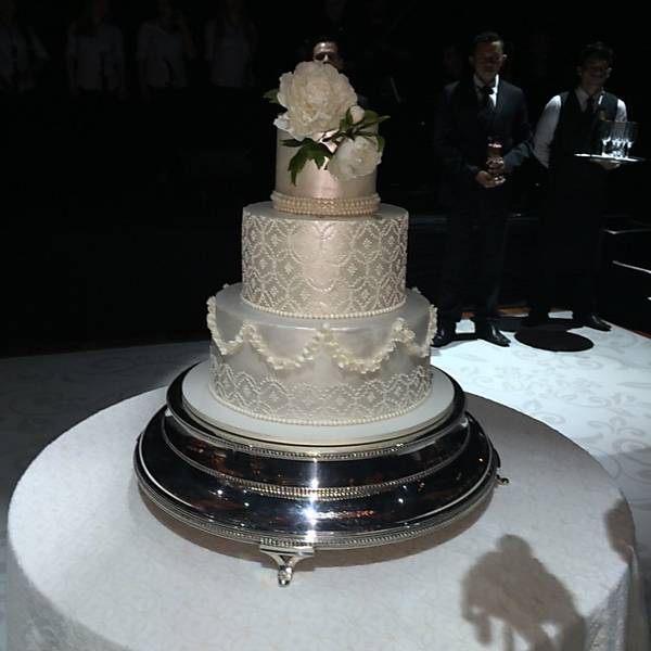 O bolo do casamento