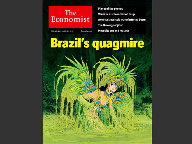 Brasil nas capas da britnica 'The Economist