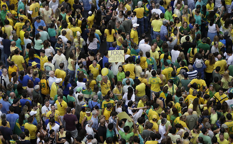 One Million Protest Against Government in Brazil