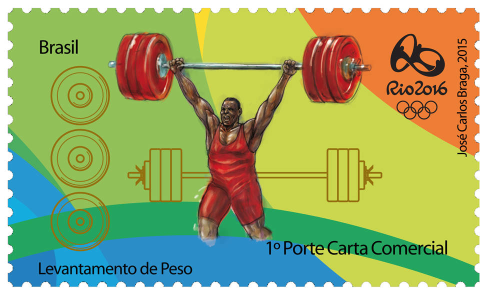 Selos em homenagem  Rio 2016