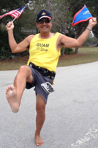 Eddie Vega, o maratonista descalo