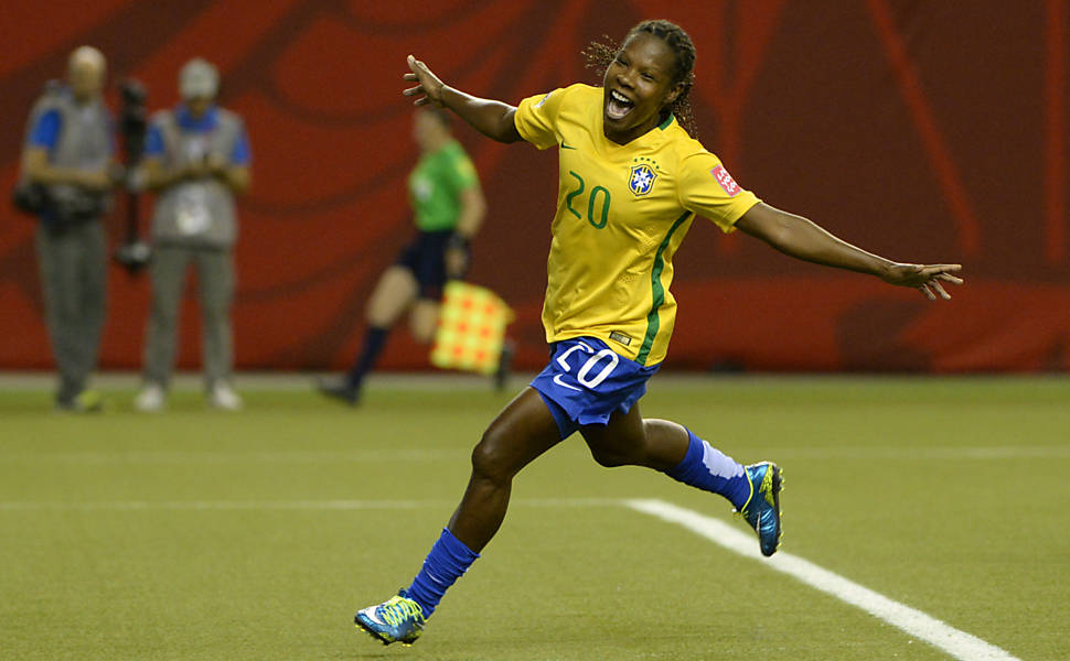 DOMINGOU com jogo do Brasil, pela - Futebol Feminino