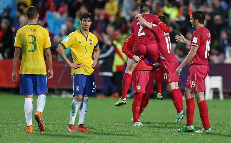 Brasil perde para Sérvia na segunda partida do Mundial Sub-19