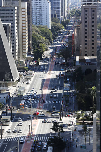 Ciclovia da avenida Paulista