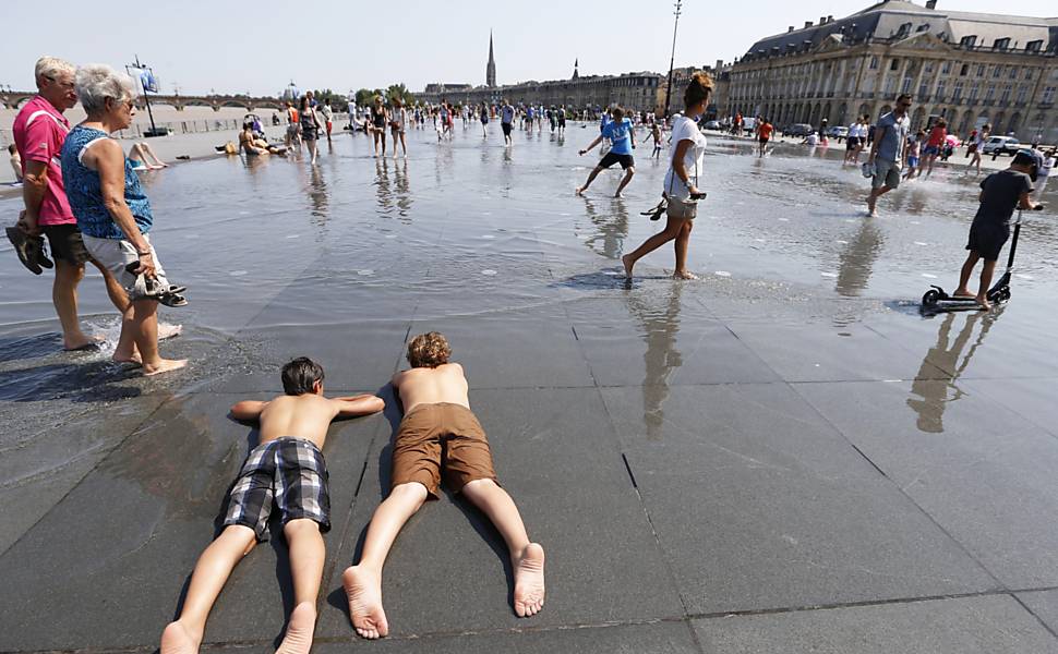 Semana de onda de calor na Europa.