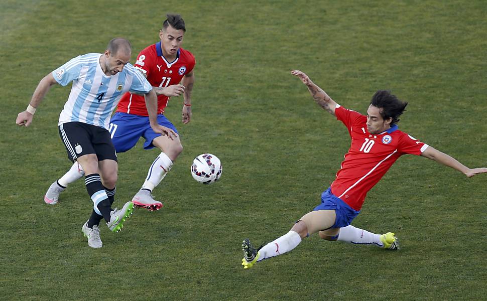 Chile x Argentina - final da Copa Amrica