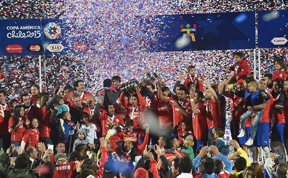 Chile x Argentina - final da Copa América