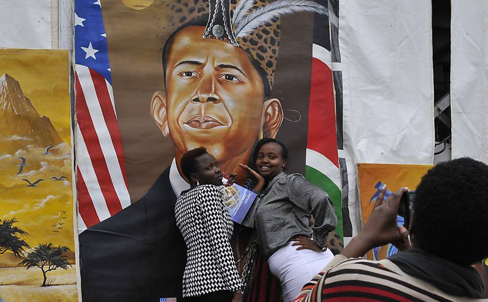 Obama viaja ao Qunia