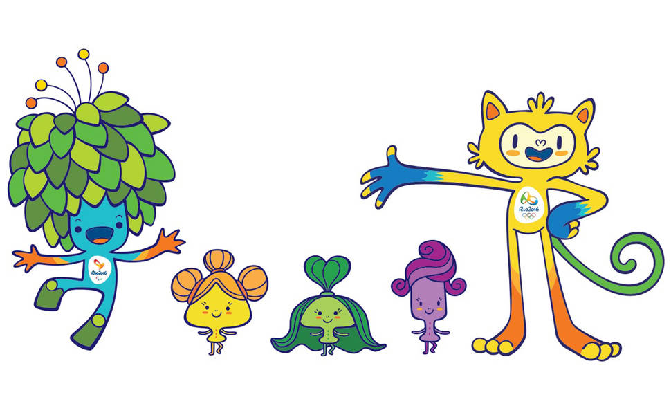 Mascote Tom Dos Jogos Olimpicos - Desenho De Mascotes Olimpicos