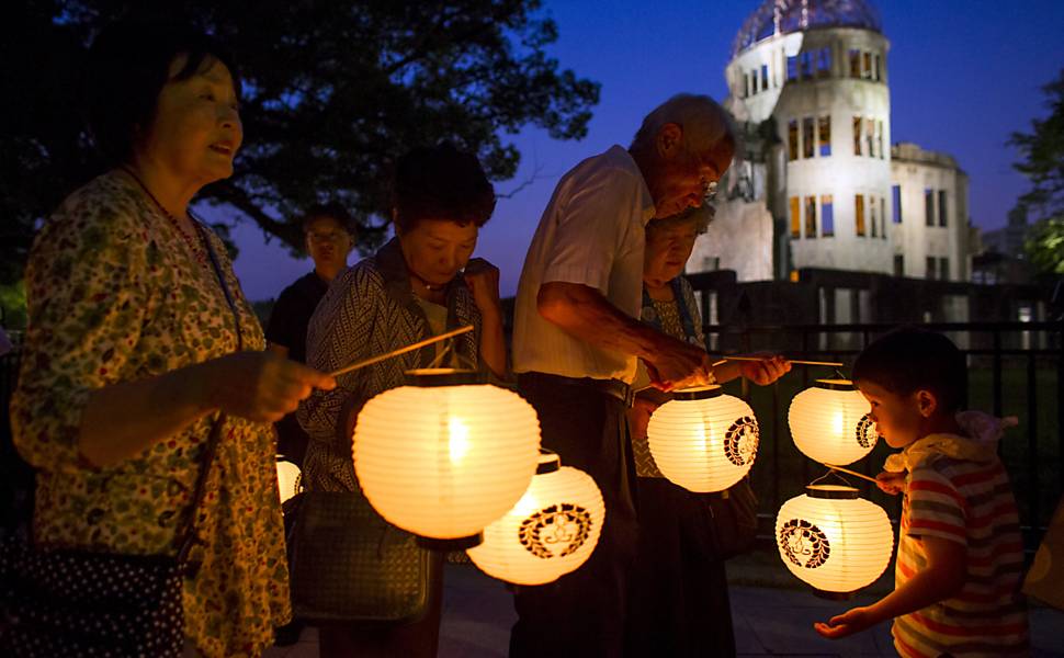 70 anos dos ataques a Hiroshima e Nagasaki