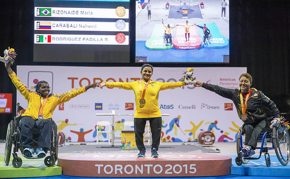 Medalhistas brasileiros no Parapan de Toronto