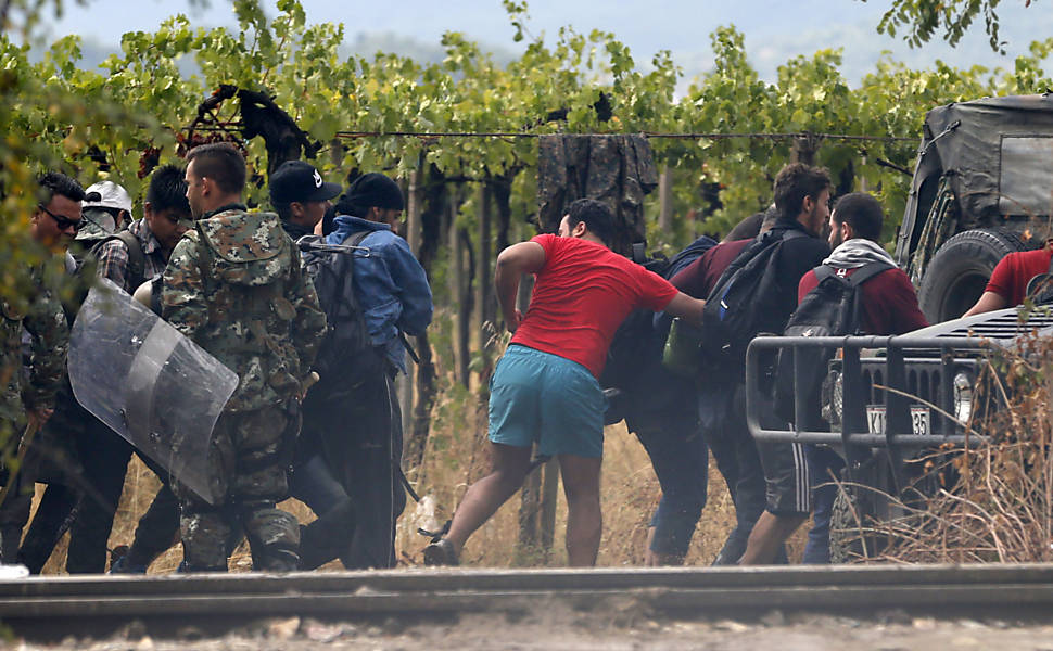 Crise migratória na Macedônia 27 01 2019 Mundo Fotografia Folha