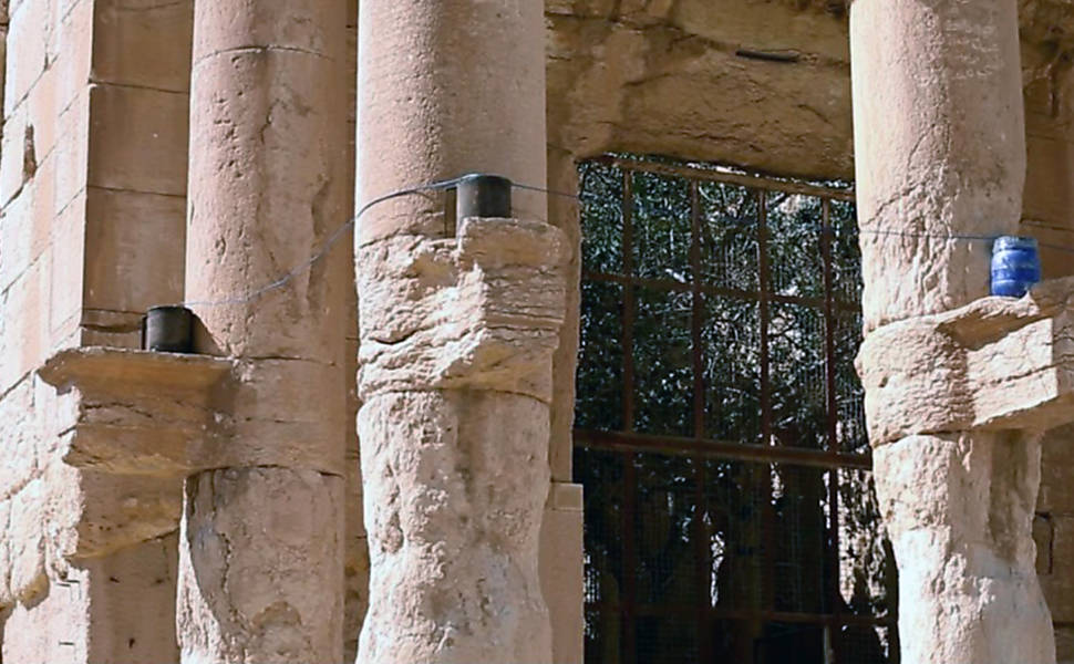 Estado Islmico destri runas em Palmira
