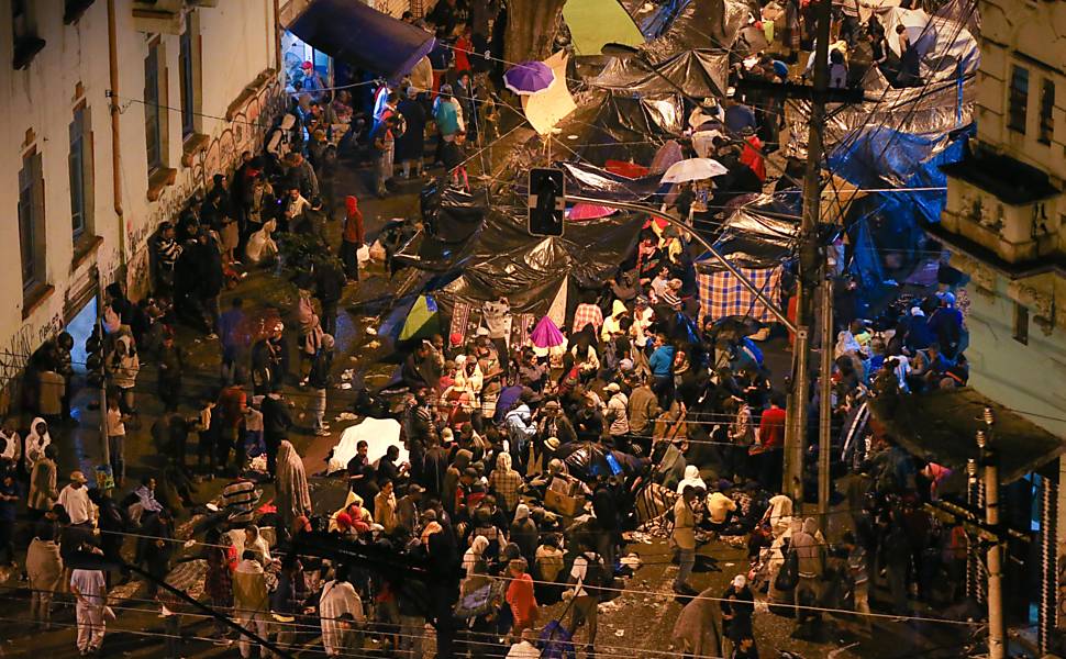 'Drug Trafficking Slum' Returns to Downtown So Paulo