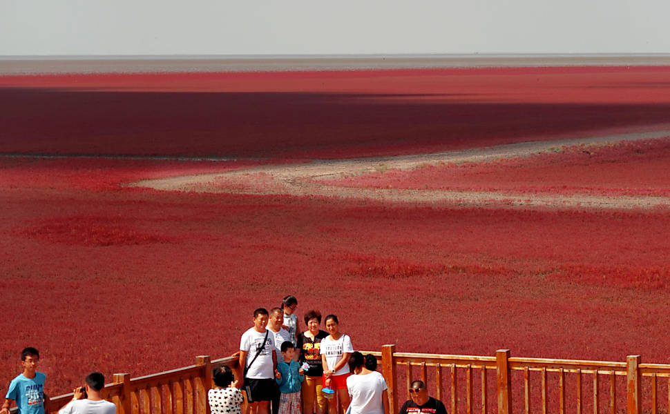 Praia Vermelha na China
