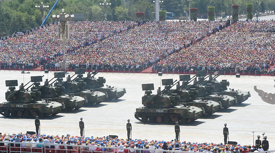 Desfile militar em Pequim