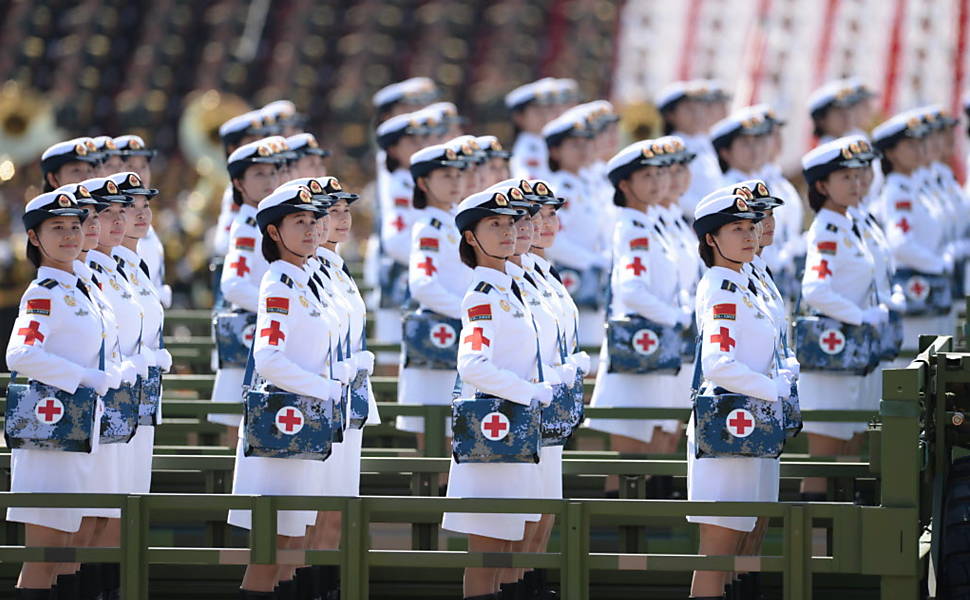 Desfile militar em Pequim