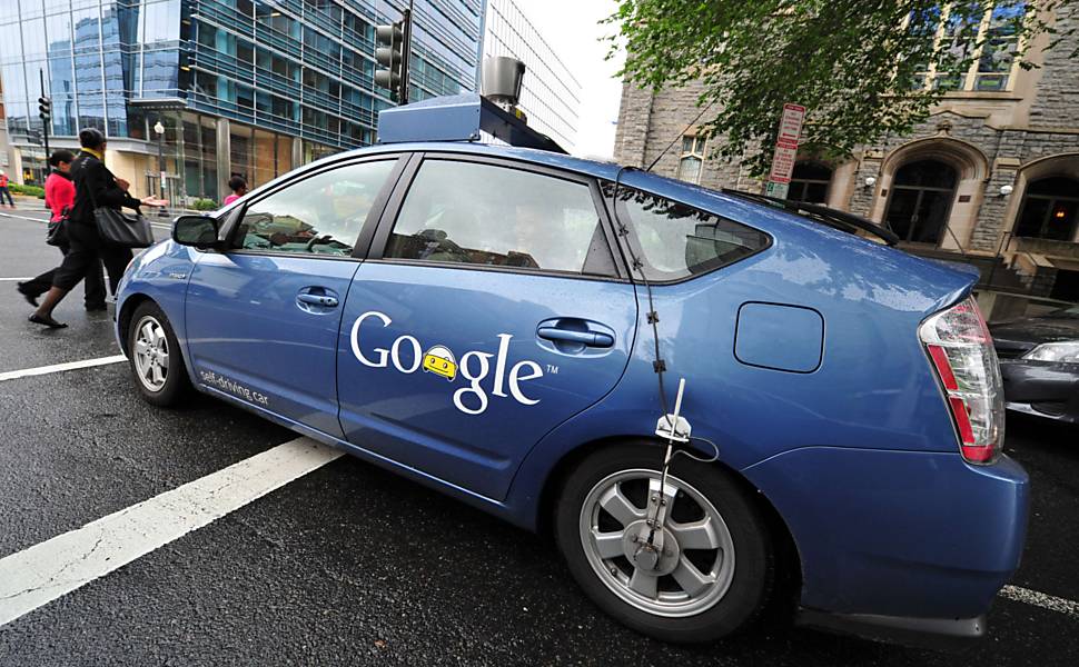 Experimentos do Google com carros sem motorista