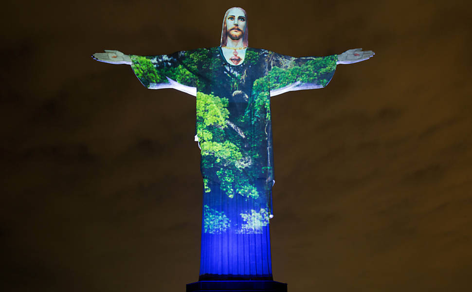 Cristo Redentor Recebe Iluminação Especial - 16/06/2018 - Cotidiano ...