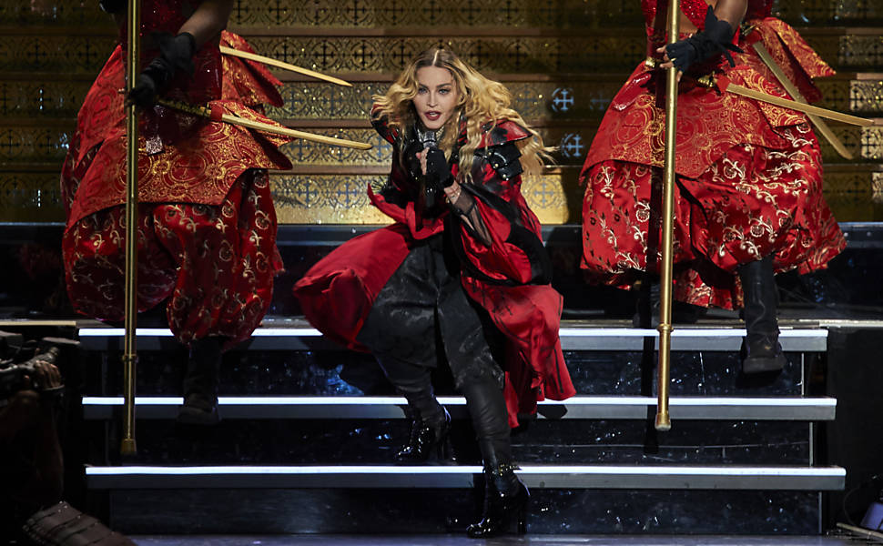 Show da turn "Rebel Heart", de Madonna, em NY
