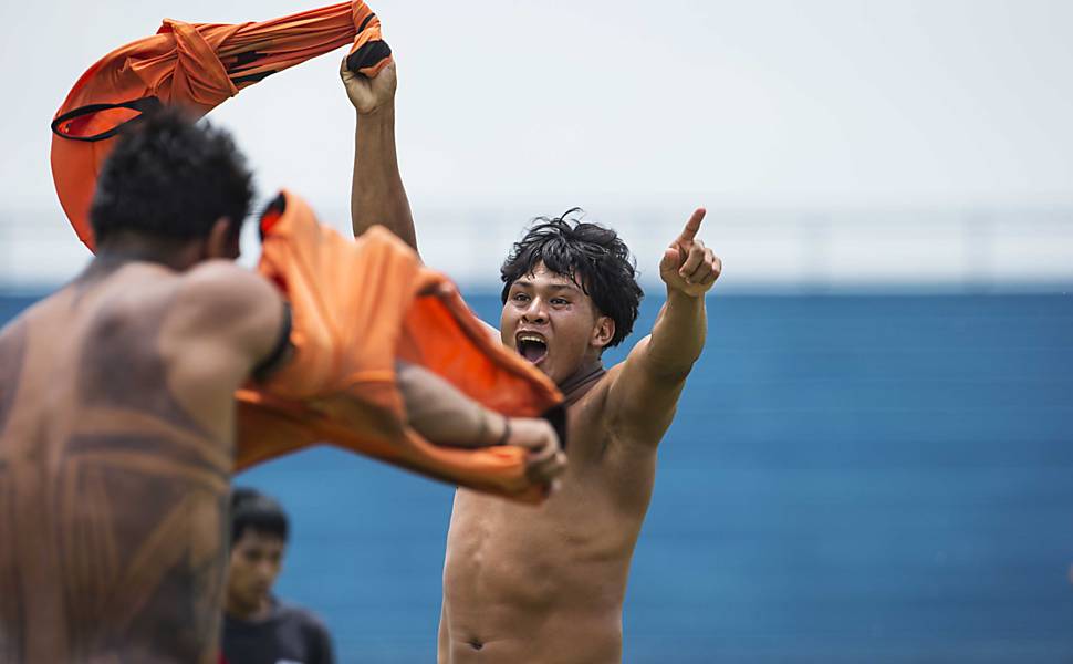 Jogos Mundiais Dos Povos Ind Genas Esporte Fotografia Folha De S Paulo