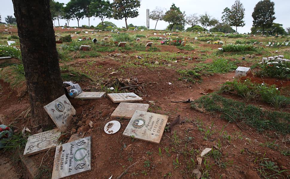 Cemitérios deteriorados
