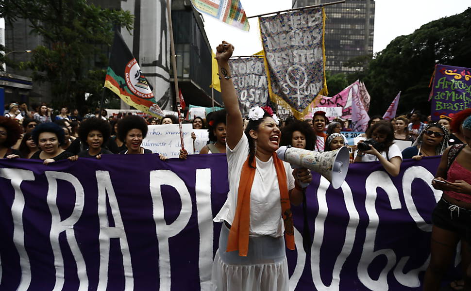 Women Protest Against Cunha in So Paulo and Rio