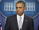Em pronunciamento na Casa Branca, o presidente americano Barak Obama fala sobre atentados em Paris, e chamou de 'ataques a valores que compartilhamos'