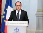Presidente francês, François Hollande, faz pronunciamento sobre ataques em Paris