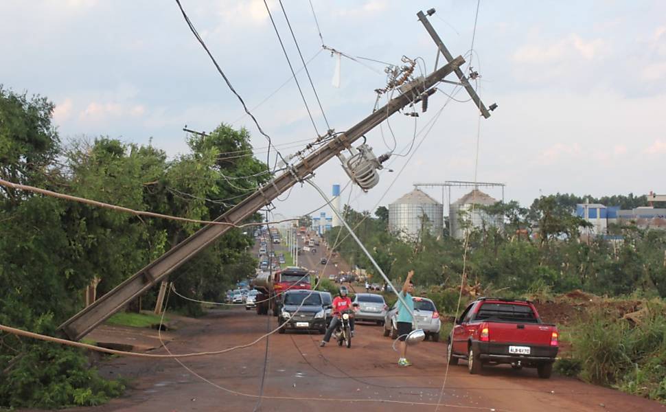 Tornado em Marechal Rondon (PR)
