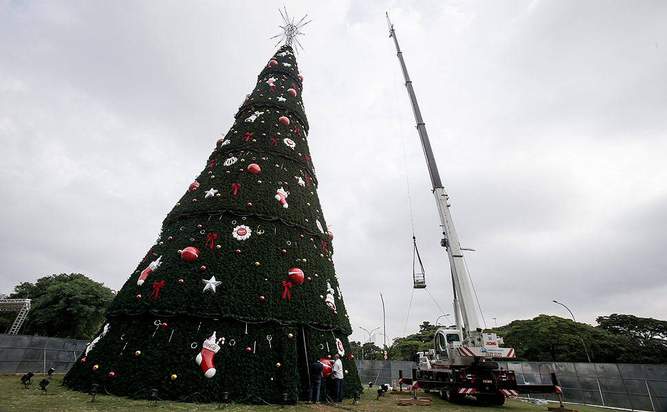 Árvore de Natal do parque Ibirapuera