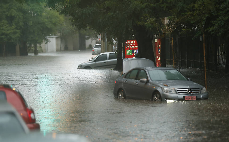 Chuva em So Paulo