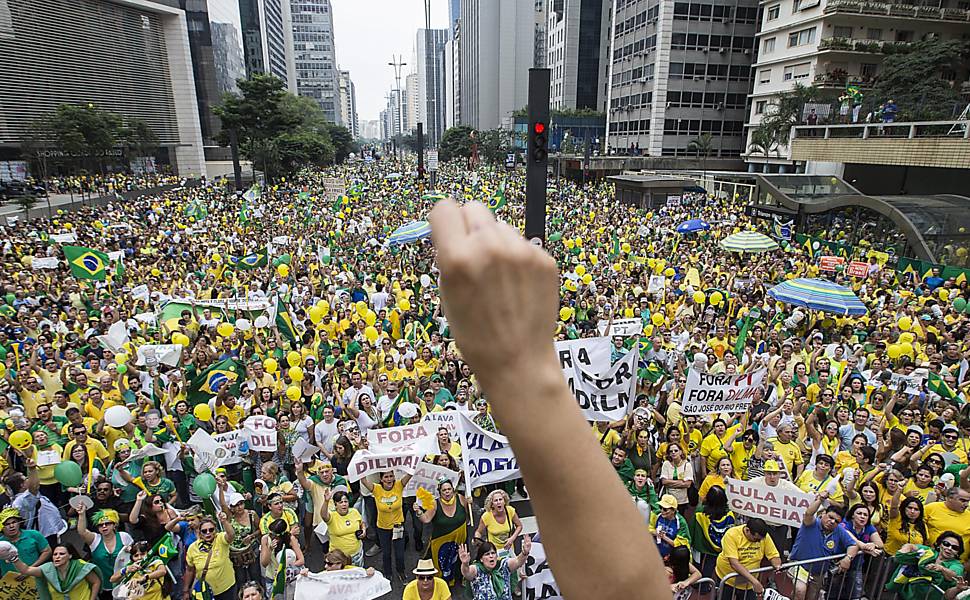 Manifesta��o contra o governo - S�o Paulo